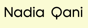nadia qani lettering